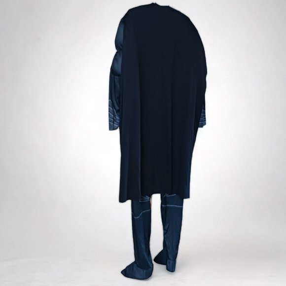 Mens Two Piece 2013 Superman Man of Steel Halloween Costume Size L - Picture 3 of 16